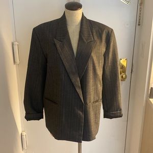 Frankie Shop oversized grey blazer